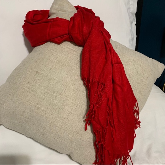 Solid Red Scarf--Apt.9 Brand - Picture 1 of 9